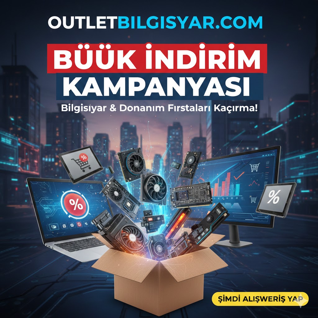 Teknolojide Fırsat Dönemi: OutletBilgisayar.com Uygun Fiyatlı Bilgisayar Satışında Dikkat Çekiyor