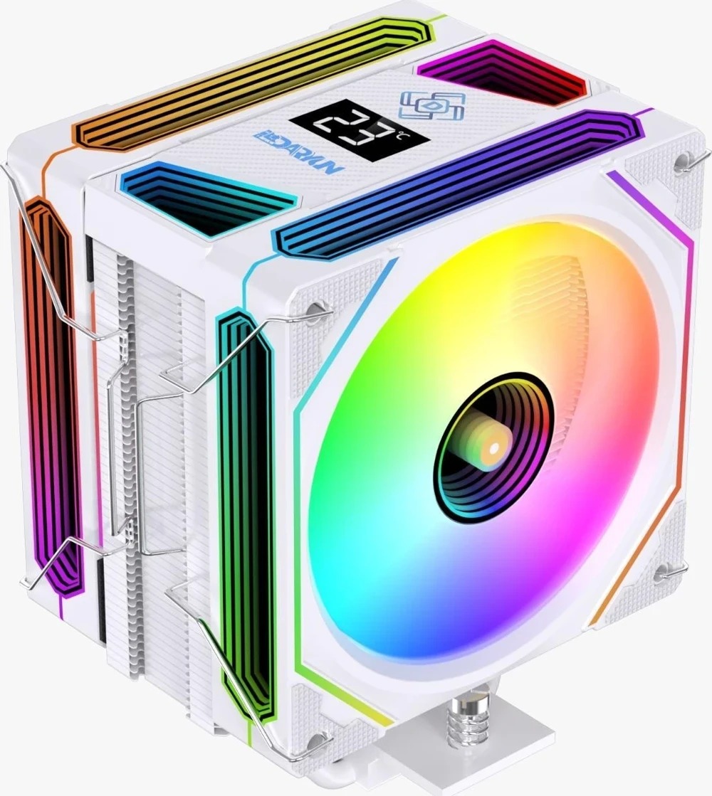 Daryun LC120B Isı Göstergeli Ful Argb 2x Fan 6 Bakır Borulu Hava Soğutucu